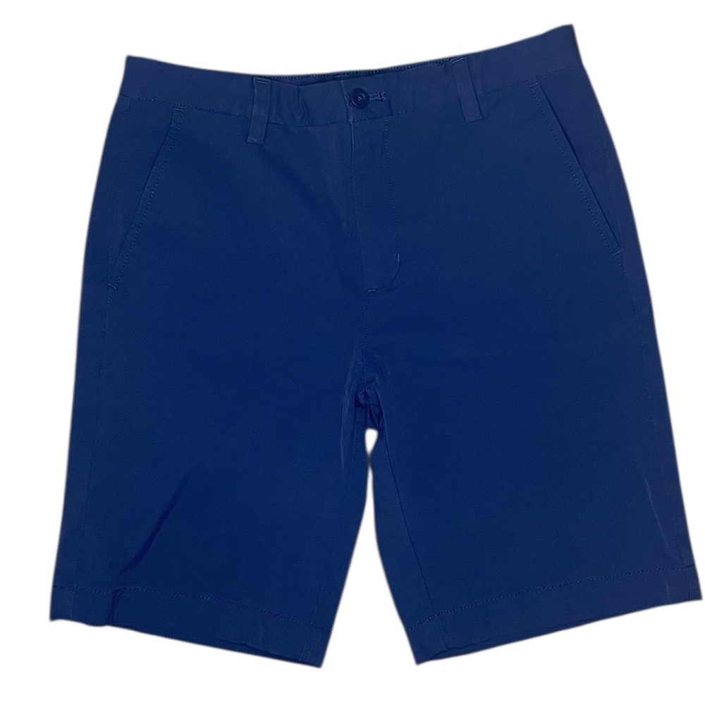 Vineyard Vines Blue Performance Golf Shorts w/ Adjustable Waist-Boys Size 12